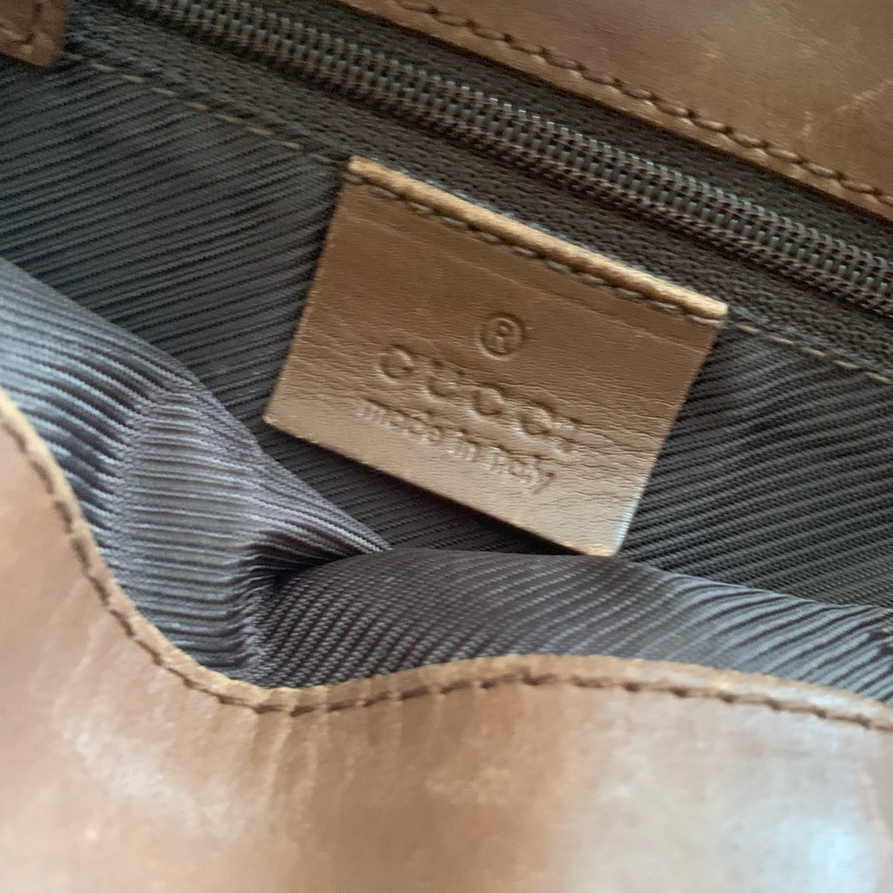 Gucci Beige and Brown GG Tote - Picture 12 of 16